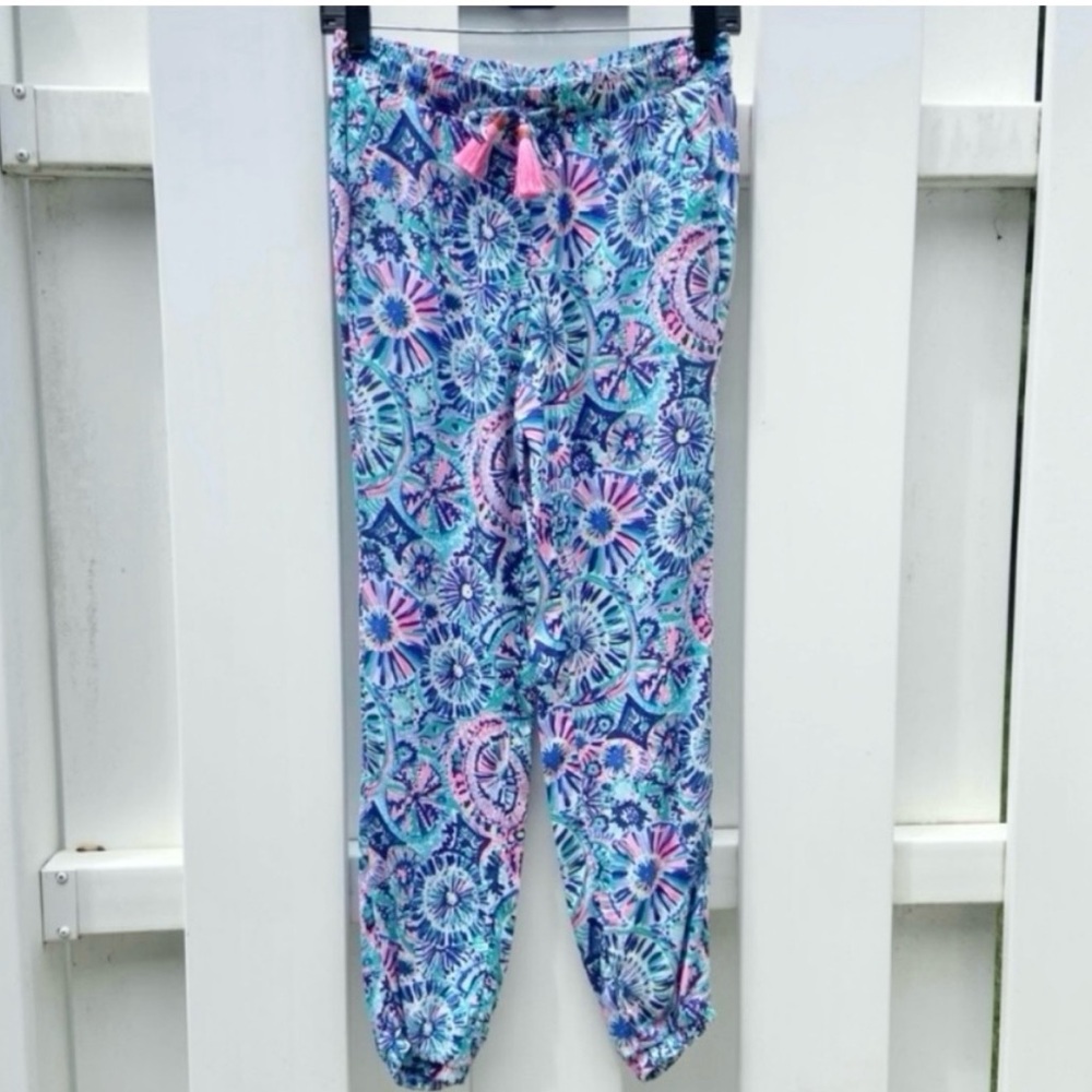 Lilly Pulitzer Piper Jogger Pants In The Swim Women's XXS